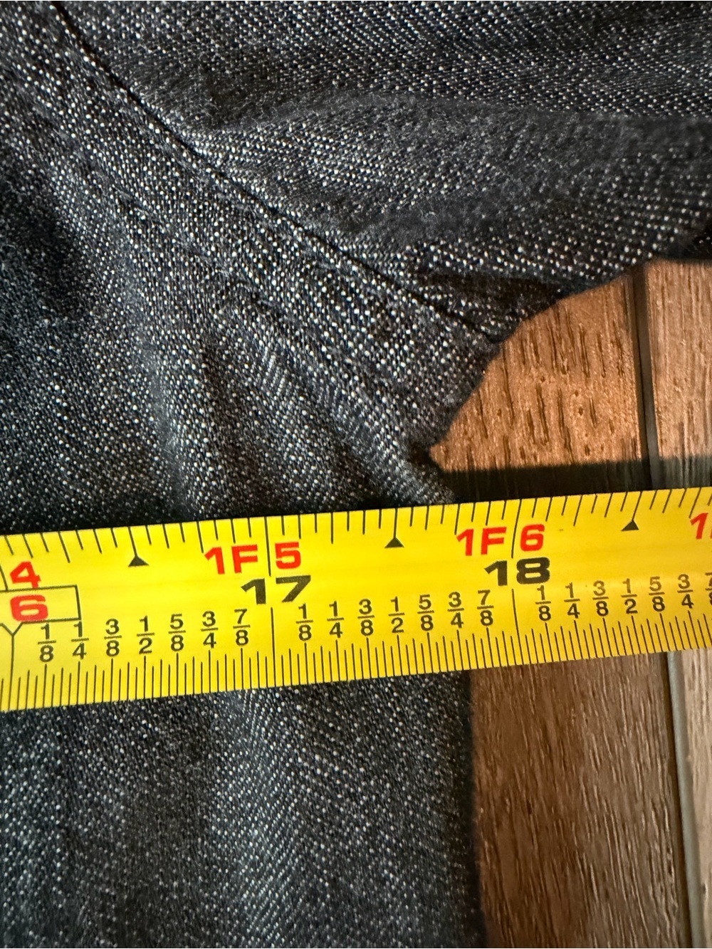 LaurenRalph Lauren- Vintage Black Denim-Pearl Snap Western Shirt 100% Cotton (S) - Picture 5 of 9
